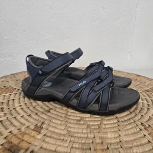 Teva Tirra Blue Strappy Sandals 7